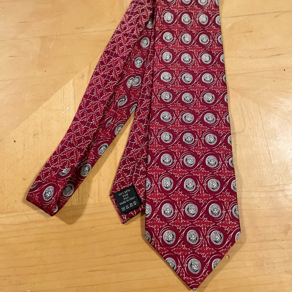 Red Versace Tie